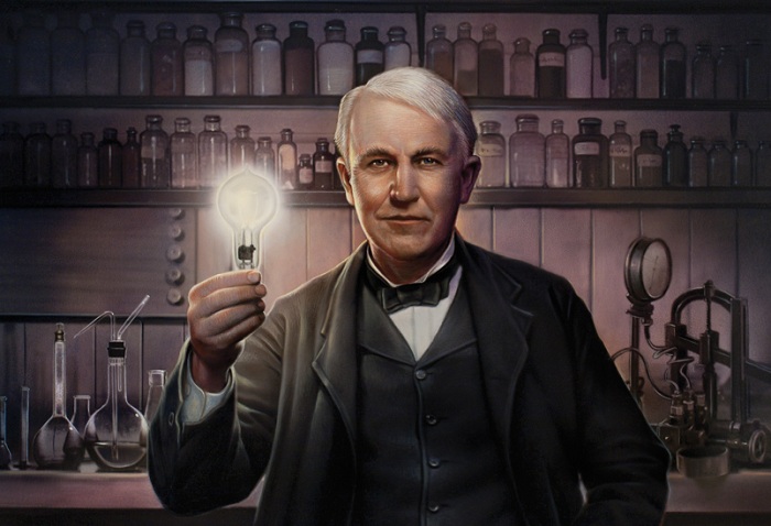 Американский изобретатель Томас Эдисон. | Фото: cdn-images-1.medium.com.