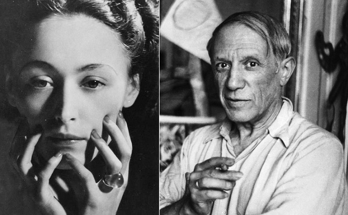 Пабло Пикассо и Дора Маар.