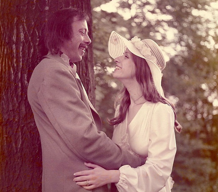 Свадебное фото 1975 года.