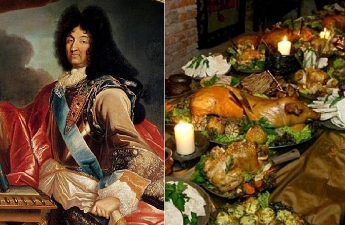 Людовик XIV и его трапезы.