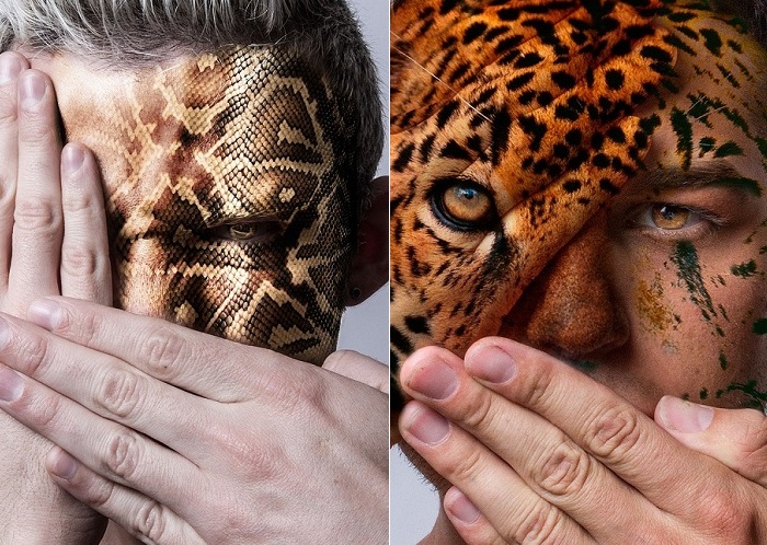 «Faces of the Wild» - проект американского фотографа.