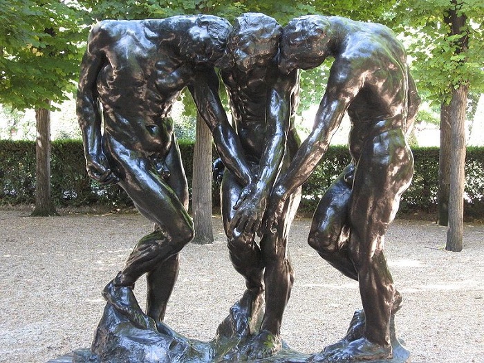 «Три тени» Огюста Родена.