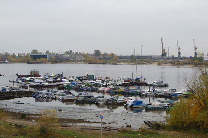 Панорама Архангельска сегодня.