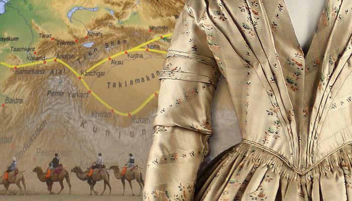 Шелк - «король текстиля». | Фото: fiveminutehistory.com.