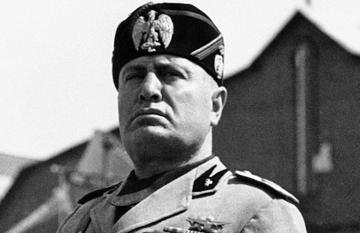 Итальянский диктатор Бенито Муссолини. | Фото: italy4.me.