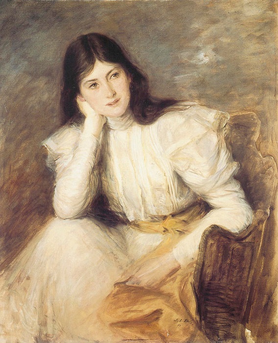 Портрет леди Берты Капель, 1897. | Фото: sociallearningcommunity.com.