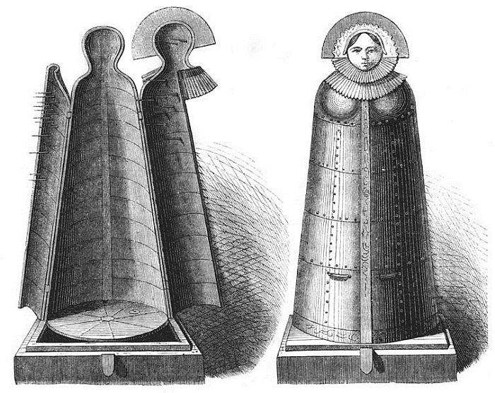 Верхушку каждого железного саркофага венчал лик Девы Марии. | Фото: commons.wikimedia.org.
