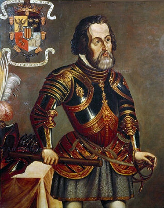 Эрнан Кортес - испанский конкистадор - завоеватель. | Фото: ru.wikipedia.org.