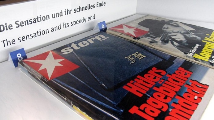 Выпуск журнала «Stern» с публикацией фальшивых дневников Гитлера. | Фото: bc01.rp-online.de.