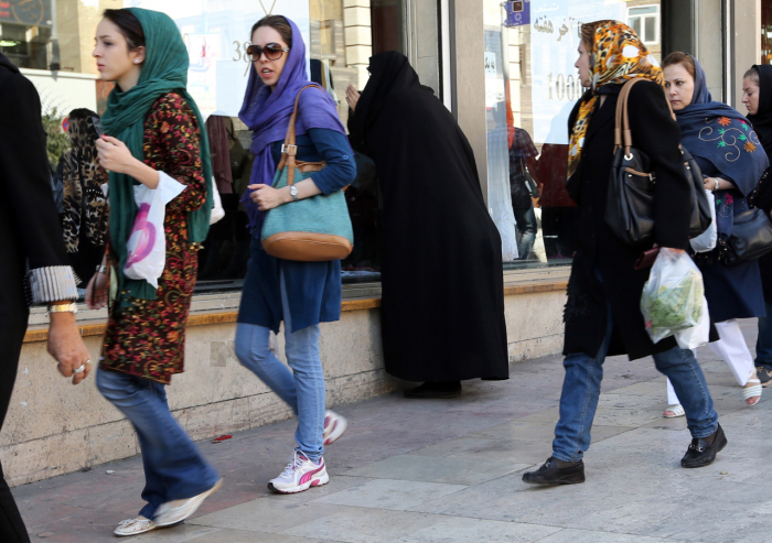 Современные иранские женщины. | Фото: cerebrallemon.com.