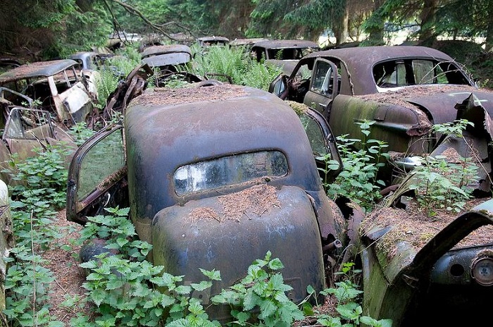 Автомобили времен Второй мировой войны.