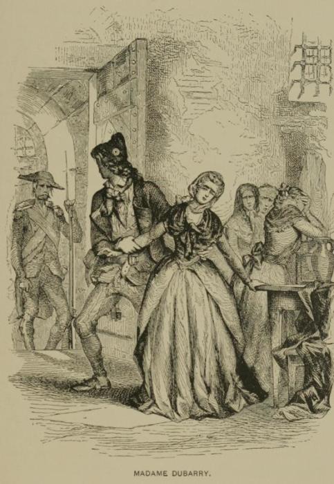 Мадам Дюбарри ведут на казнь. Tighe Hopkins, 1897 год. | Фото: ru.wikipedia.org.