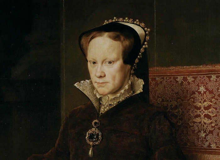 Королева Англии Мария I Тюдор. | Фото: isgeschiedenis.nl.