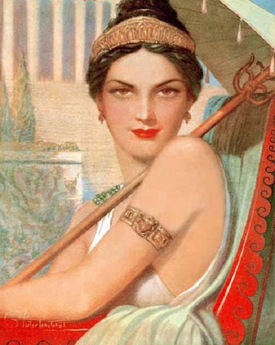 Мессалина - развратная жена римского императора Клавдия. | Фото: hotelcentraleroma.it.