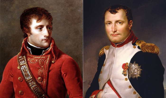 Портреты Наполеона Бонапарта.