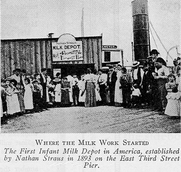 Первая в Америка станция пастеризации молока, 1893 год. | Фото: straushistoricalsociety.org.