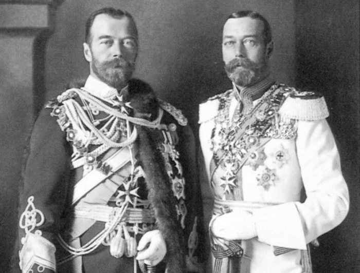 Николай II и Георг V. | Фото: s.mediasole.ru.