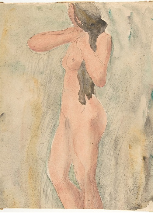 Эротический рисунок Огюста Родена. | Фото: tanjand.livejournal.com.