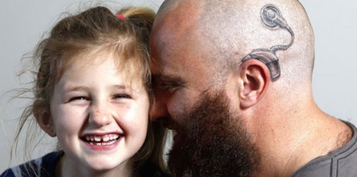 Alistair Campbell сделал татуировку ради своей дочери.
