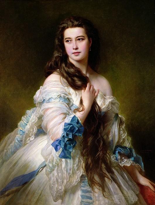 Портрет Варвары Дмитриевны Римской-Корсаковой. 1864 год.