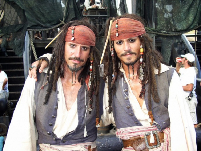 Tony Anzellotti - дублер актера Johnny Depp.