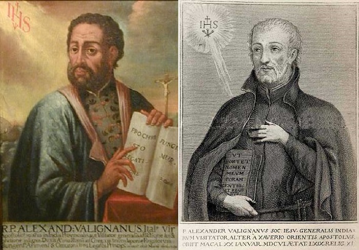Итальянский иезуитский миссионер Алессандро Валиньяно.