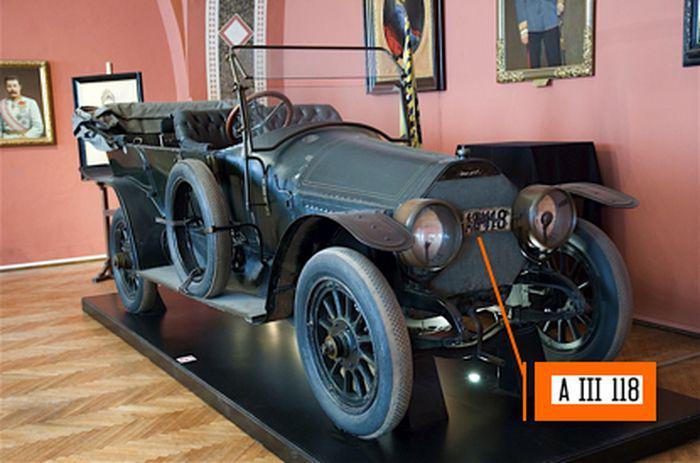 Автомобиль эрцгерцога Франца Фердинанда в музее Вены. | Фото: smi22.ru.