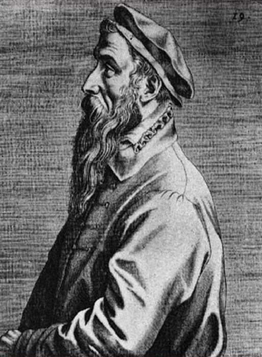Портрет Питера Брейгеля Старшего. Доминик Лампсоний, 1572 год. | Фото:  900igr.net.