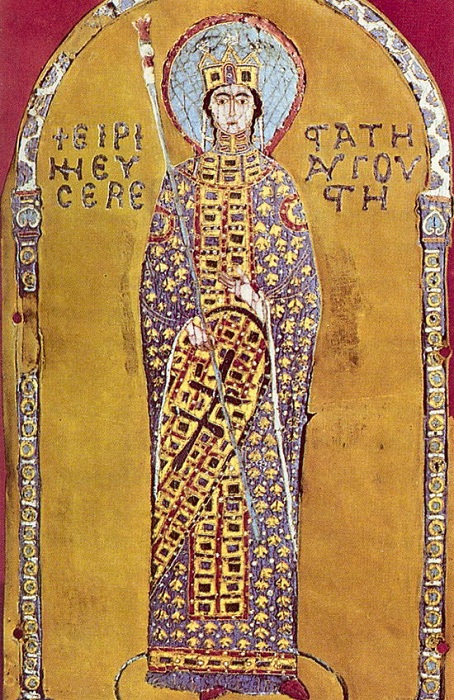 Византийская императрица Ирина.