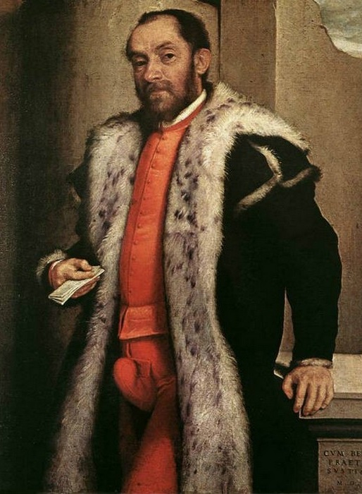 Портрет Антонио Навагеро. Джованни Баттиста Морони, 1565 год. | Фото: dolce-vita.shop.