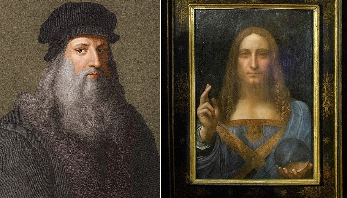 Леонардо да Винчи и его полотно «Спаситель Мира».