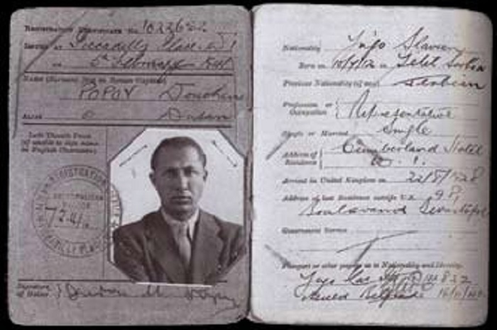 Душан Попов - двойной агент во времена Второй мировой войны. | Фото: cs623916.vk.me.