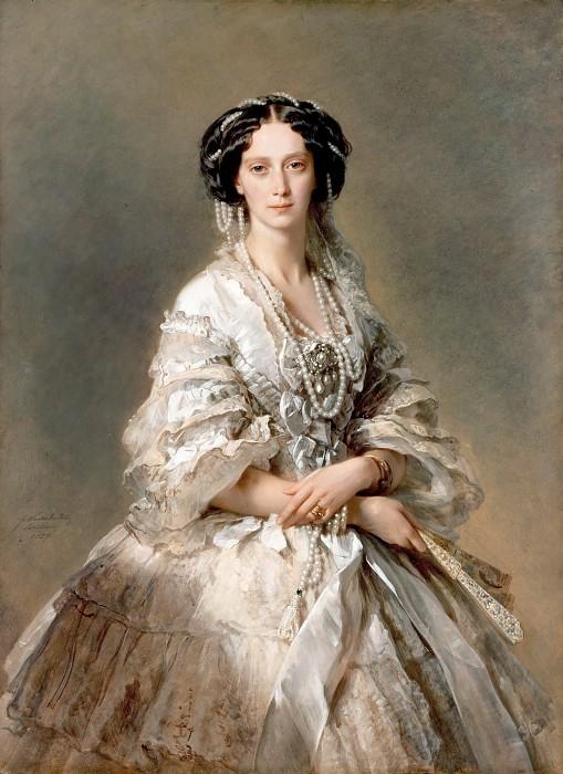 Портрет императрицы Марии Александровны. 1857 г.