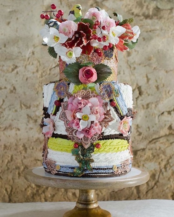 Уникальный торт от Мэгги Остин. | Фото: mymodernmet.com.