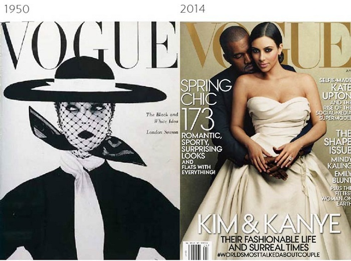 Vogue - журнал, диктующий моду.