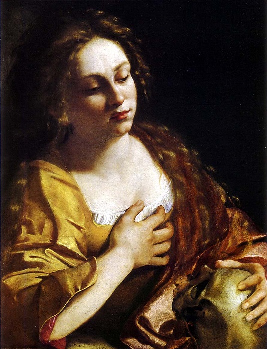 Кающаяся Магдалена. А. Джентилески, 1631 год. | Фото: artgalleryabc.com.