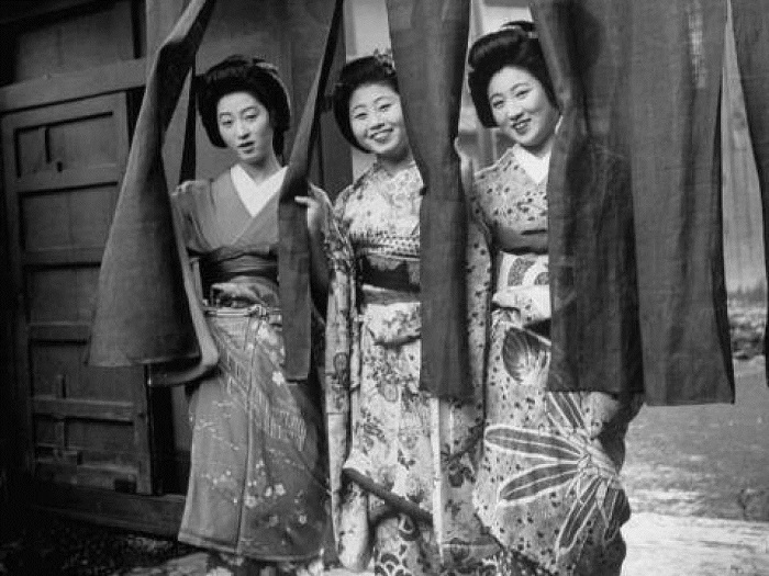 Японские гейши. | Фото: allday.com.