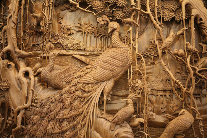 Dongyang - древнее искусство резьбы по дереву.