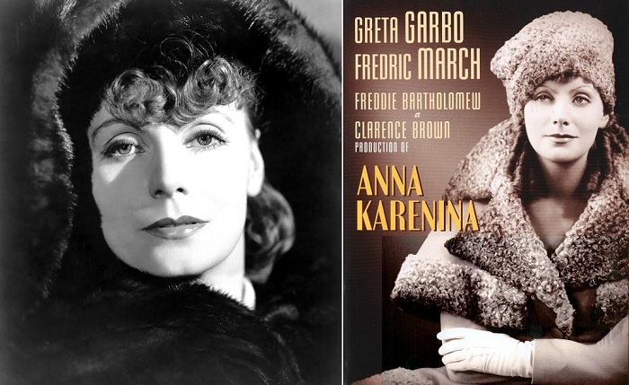 Грета Гарбо (Greta Garbo) в роли Анны Карениной (1935).