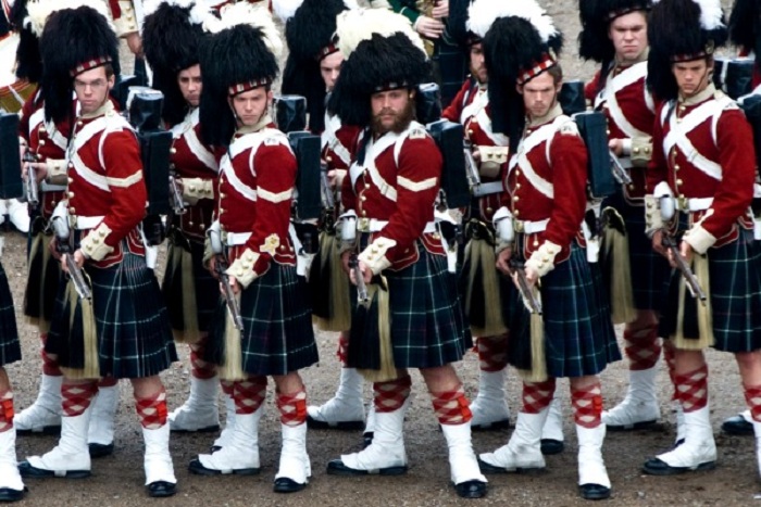 Парадная военная форма шотландцев. | Фото: diletant.media.