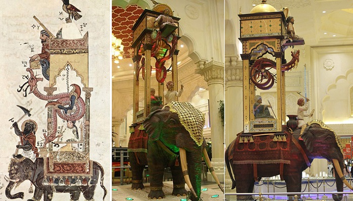 Слоновые часы - чудо инженерной мысли 800-летней давности. | Фото: hevintagenews.com.