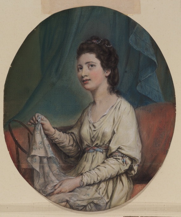 Мария Ганнинг, графиня Ковентри. Х. Д. Гамильтон, 1760 год. | Фото: fiveminutehistory.com.
