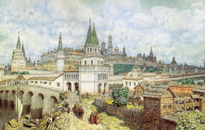 Москва была основана в XII веке. | Фото: mixstuff.ru.