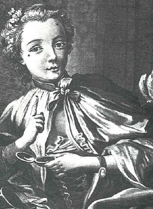 Дама эпохи Людовика XV. | Фото: ru.wikipedia.org.