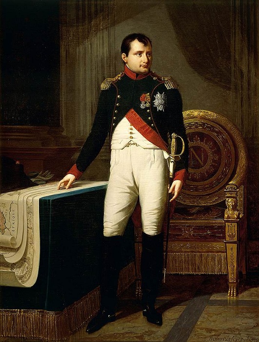 Портрет Наполеона. Робер Лефевр, 1808 год. | Фото: im9.kommersant.ru.