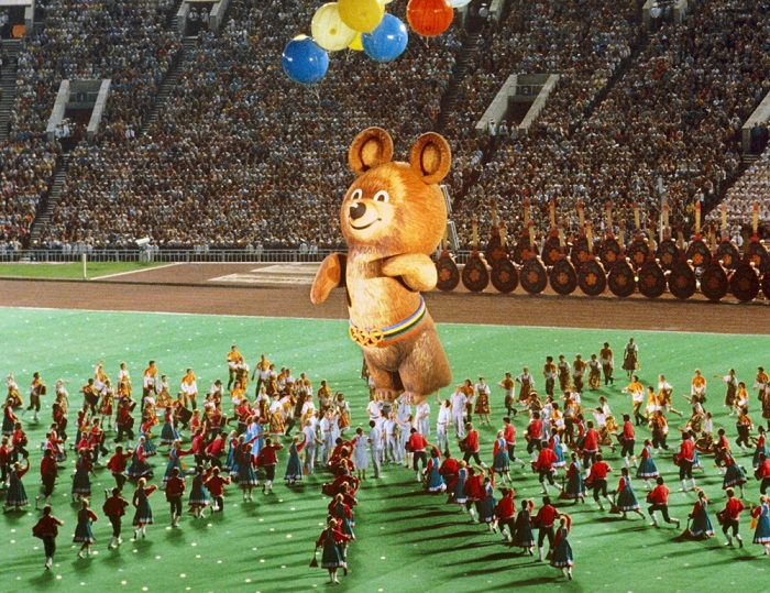 Олимпийские игры в Москве 1980 года. | Фото: slavyanskaya-kultura.ru.