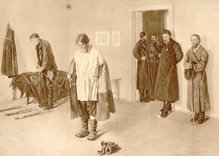 В волостном суде. С. Коровин, 1884. | Фото: diletant.media.