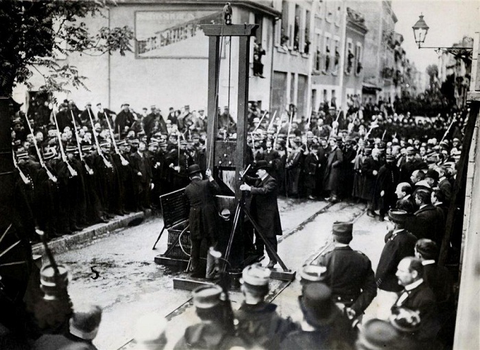 Последняя публичная казнь в 1939 году. | Фото: yaustal.com.