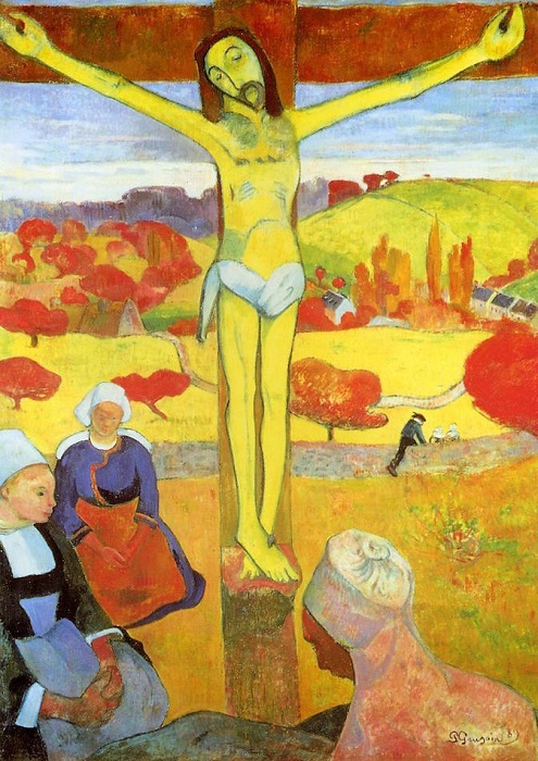 Желтый Христос. Поль Гоген, 1889 год. | Фото: mymodernmet.com.