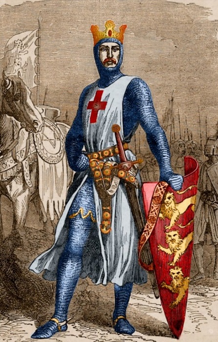 Ричард Львиное Сердце принимал участие в Третьем крестовом походе. | Фото: pre08.deviantart.net.